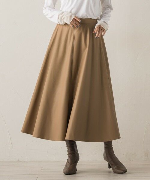 Droite lautreamont / ドロワットロートレアモン ミニ・ひざ丈スカート | レザーライクスカート≪洗濯機で洗える≫ | 詳細25