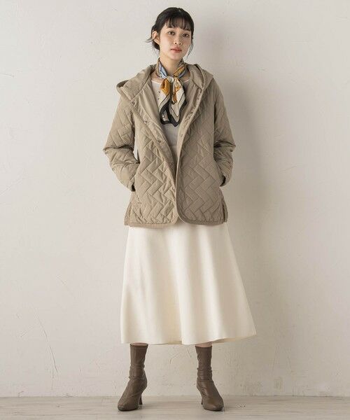 Droite lautreamont / ドロワットロートレアモン ミニ・ひざ丈スカート | 【WEB限定】ライトジャージメルトンスカート≪手洗い可能≫ | 詳細1