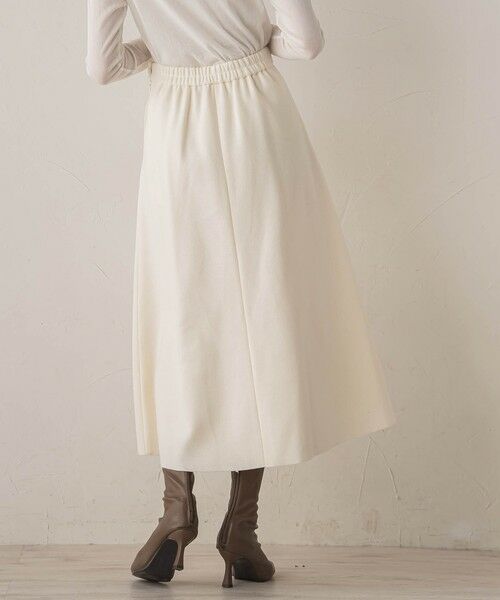 Droite lautreamont / ドロワットロートレアモン ミニ・ひざ丈スカート | 【WEB限定】ライトジャージメルトンスカート≪手洗い可能≫ | 詳細6