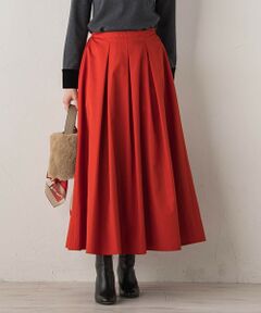 Droite lautreamont / ドロワットロートレアモン ミニ・ひざ丈スカート | タフタタックスカート≪洗濯機で洗える≫