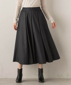 Droite lautreamont / ドロワットロートレアモン ミニ・ひざ丈スカート | タフタタックスカート≪洗濯機で洗える≫