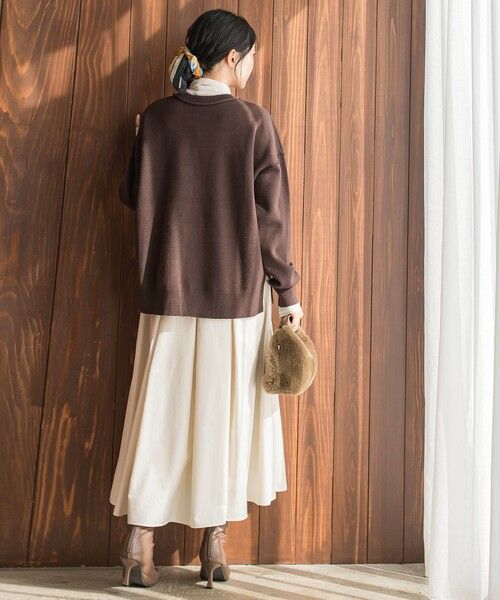 Droite lautreamont / ドロワットロートレアモン ミニ・ひざ丈スカート | タフタタックスカート≪洗濯機で洗える≫ | 詳細8