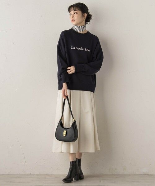 Droite lautreamont / ドロワットロートレアモン ミニ・ひざ丈スカート | タフタタックスカート≪洗濯機で洗える≫ | 詳細13