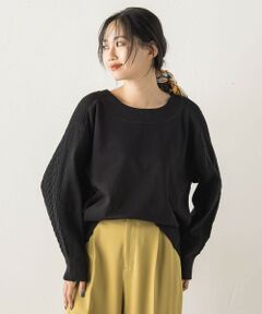 Droite lautreamont / ドロワットロートレアモン ニット・セーター | ケーブルドッキングニット≪手洗い可能≫