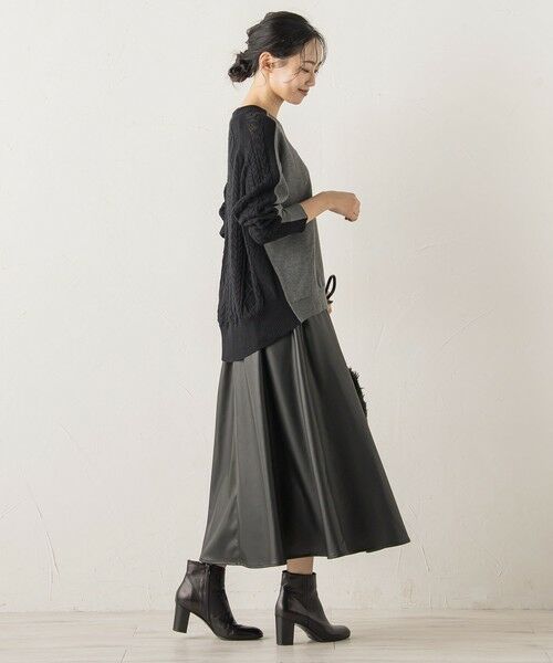 Droite lautreamont / ドロワットロートレアモン ニット・セーター | ケーブルドッキングニット≪手洗い可能≫ | 詳細12