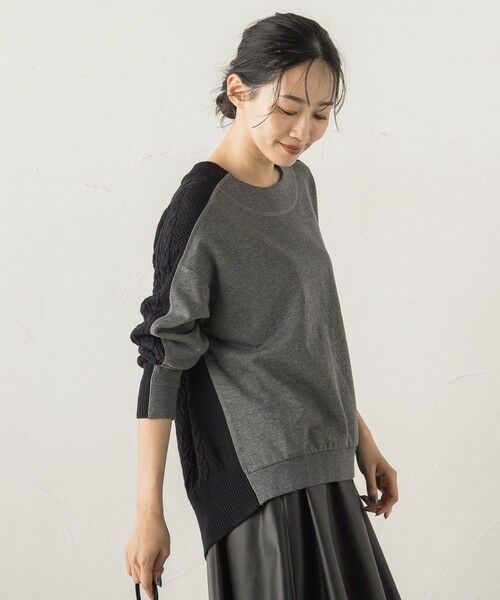 Droite lautreamont / ドロワットロートレアモン ニット・セーター | ケーブルドッキングニット≪手洗い可能≫ | 詳細16