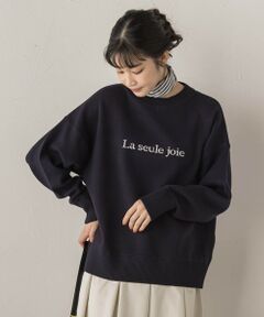 Droite lautreamont / ドロワットロートレアモン ニット・セーター | 【WEB限定】ロゴニット≪手洗い可能≫