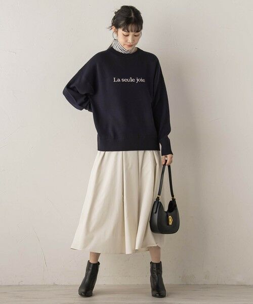 Droite lautreamont / ドロワットロートレアモン ニット・セーター | 【WEB限定】ロゴニット≪手洗い可能≫ | 詳細4