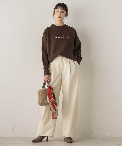 Droite lautreamont / ドロワットロートレアモン ニット・セーター | 【WEB限定】ロゴニット≪手洗い可能≫ | 詳細11