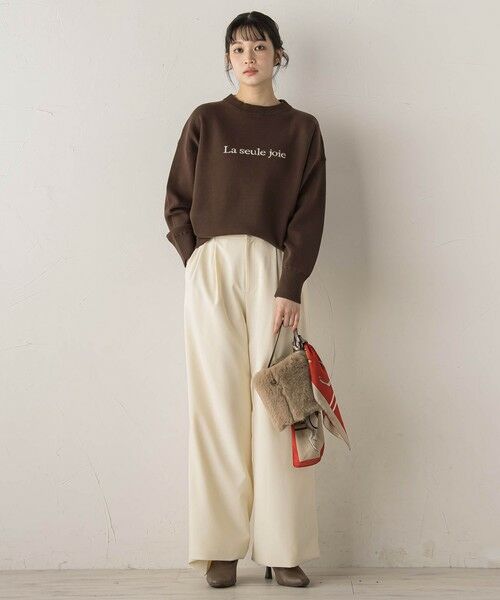 Droite lautreamont / ドロワットロートレアモン ニット・セーター | 【WEB限定】ロゴニット≪手洗い可能≫ | 詳細13