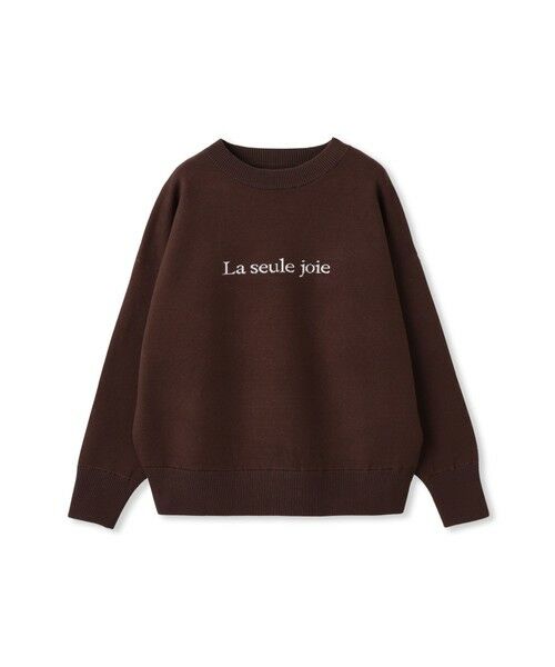 Droite lautreamont / ドロワットロートレアモン ニット・セーター | 【WEB限定】ロゴニット≪手洗い可能≫ | 詳細16