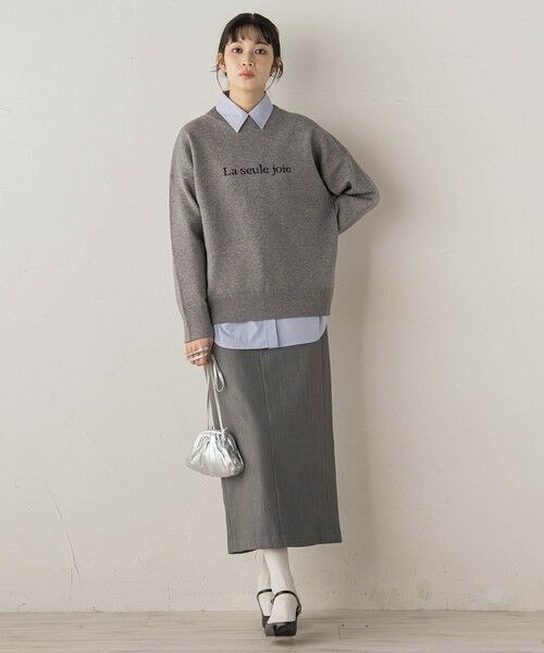 Droite lautreamont / ドロワットロートレアモン ニット・セーター | 【WEB限定】ロゴニット≪手洗い可能≫ | 詳細17