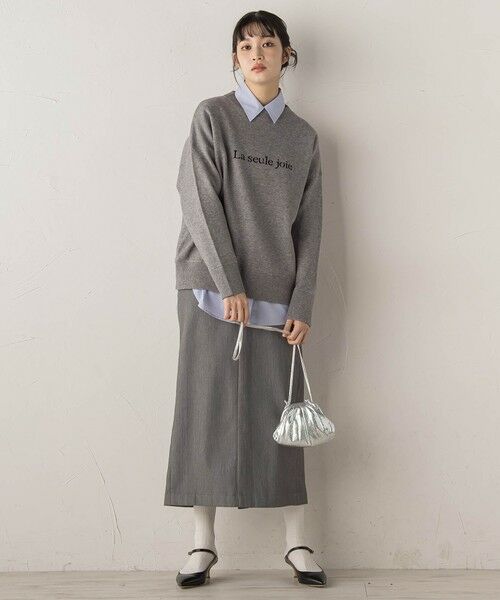 Droite lautreamont / ドロワットロートレアモン ニット・セーター | 【WEB限定】ロゴニット≪手洗い可能≫ | 詳細19