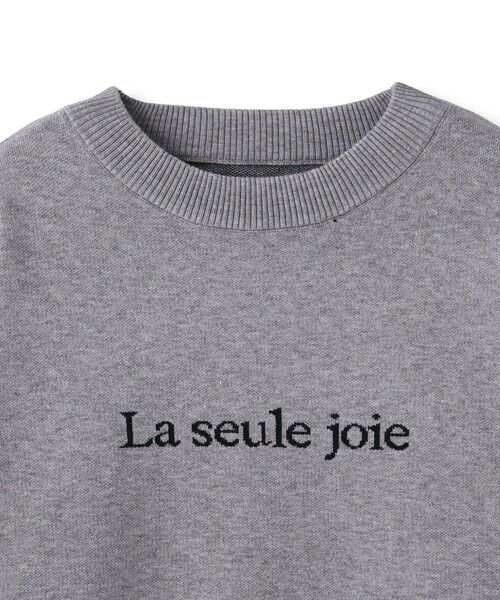 Droite lautreamont / ドロワットロートレアモン ニット・セーター | 【WEB限定】ロゴニット≪手洗い可能≫ | 詳細25