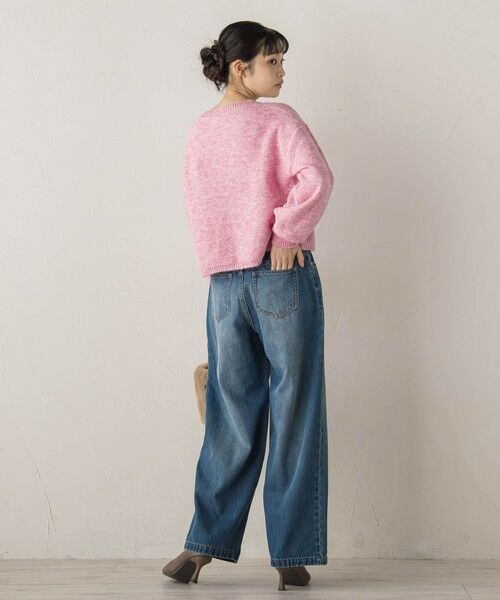 Droite lautreamont / ドロワットロートレアモン ニット・セーター | 【WEB限定】メランジライク天竺ニット≪手洗い可能≫ | 詳細13