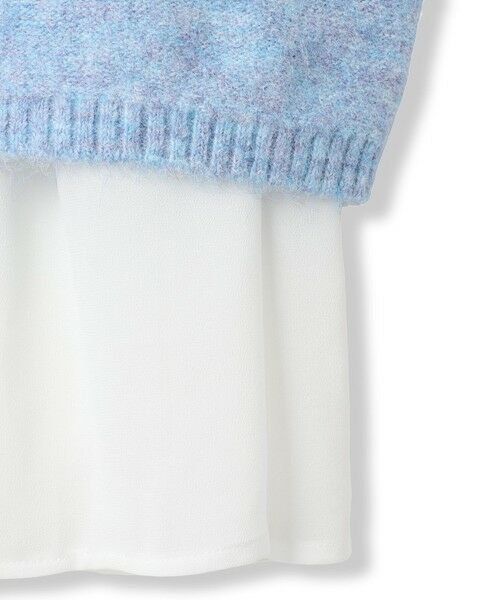 Droite lautreamont / ドロワットロートレアモン ニット・セーター | 【WEB限定】メランジライク天竺ニット≪手洗い可能≫ | 詳細27