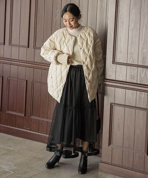 Droite lautreamont / ドロワットロートレアモン ニット・セーター | 袖ボタンランダムリブニット≪手洗い可能≫ | 詳細8