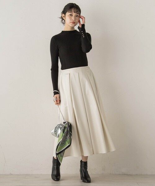 Droite lautreamont / ドロワットロートレアモン ニット・セーター | 袖ボタンランダムリブニット≪手洗い可能≫ | 詳細21