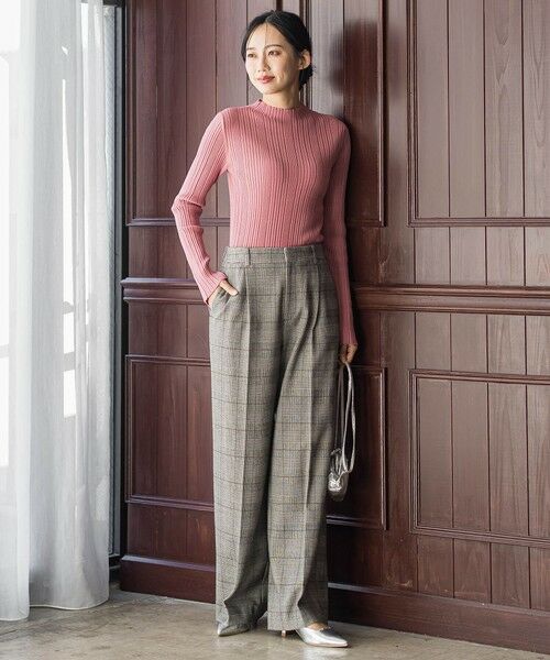 Droite lautreamont / ドロワットロートレアモン ニット・セーター | 袖ボタンランダムリブニット≪手洗い可能≫ | 詳細27