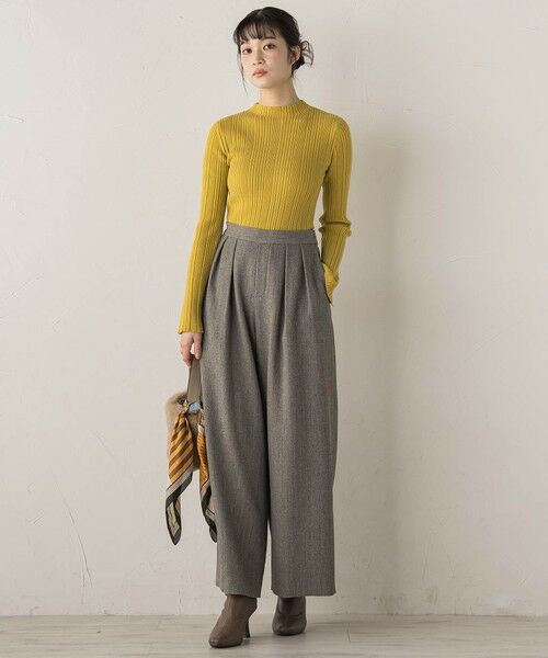 Droite lautreamont / ドロワットロートレアモン ニット・セーター | 袖ボタンランダムリブニット≪手洗い可能≫ | 詳細27