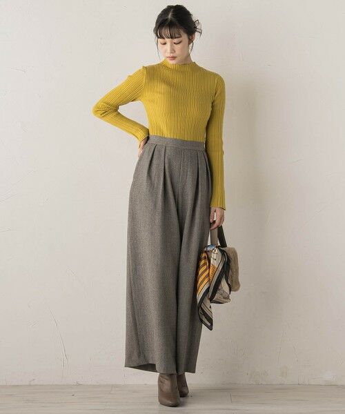 Droite lautreamont / ドロワットロートレアモン ニット・セーター | 袖ボタンランダムリブニット≪手洗い可能≫ | 詳細28