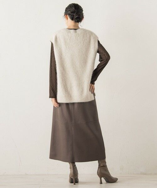 Droite lautreamont / ドロワットロートレアモン ダウンジャケット・ベスト | FOX/CASHMEREベスト≪手洗い可能≫ | 詳細4