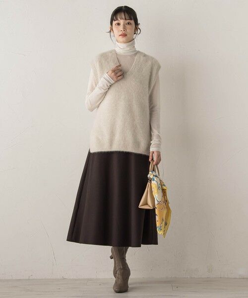 Droite lautreamont / ドロワットロートレアモン ダウンジャケット・ベスト | FOX/CASHMEREベスト≪手洗い可能≫ | 詳細9