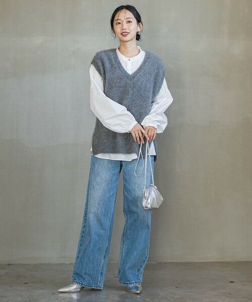 Droite lautreamont / ドロワットロートレアモン ダウンジャケット・ベスト | FOX/CASHMEREベスト≪手洗い可能≫ | 詳細26