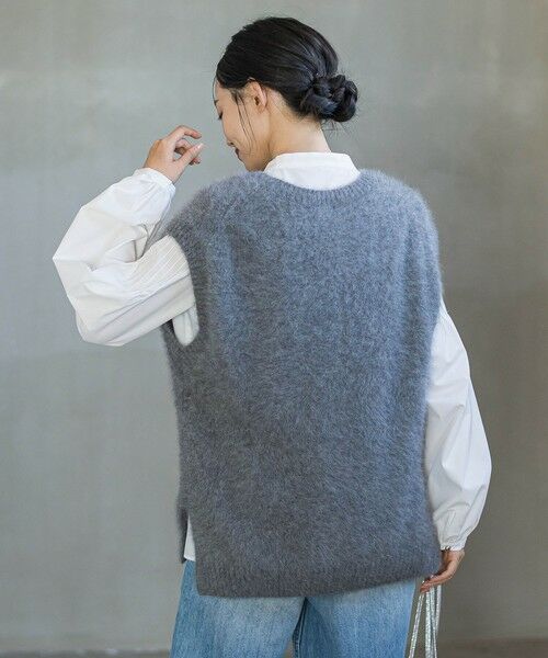 Droite lautreamont / ドロワットロートレアモン ダウンジャケット・ベスト | FOX/CASHMEREベスト≪手洗い可能≫ | 詳細28