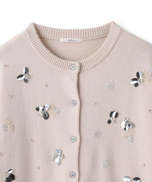 Droite lautreamont / ドロワットロートレアモン カーディガン・ボレロ | ビジュー刺繍カーディガン≪手洗い可能≫ | 詳細12