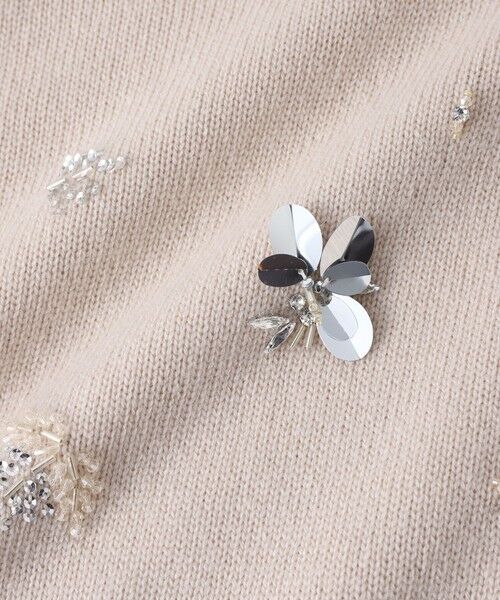 Droite lautreamont / ドロワットロートレアモン カーディガン・ボレロ | ビジュー刺繍カーディガン≪手洗い可能≫ | 詳細15