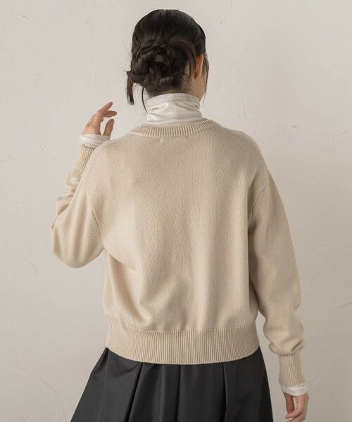 Droite lautreamont / ドロワットロートレアモン カーディガン・ボレロ | ビジュー刺繍カーディガン≪手洗い可能≫ | 詳細6