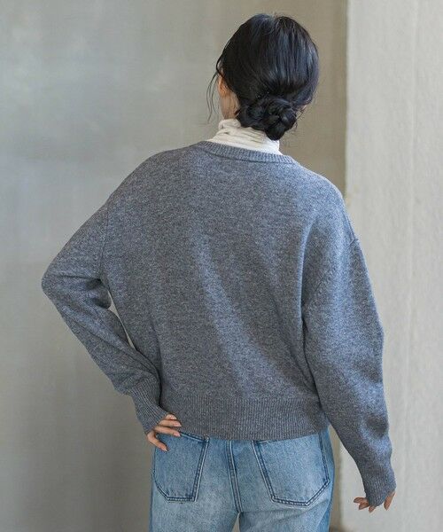 Droite lautreamont / ドロワットロートレアモン カーディガン・ボレロ | ビジュー刺繍カーディガン≪手洗い可能≫ | 詳細23