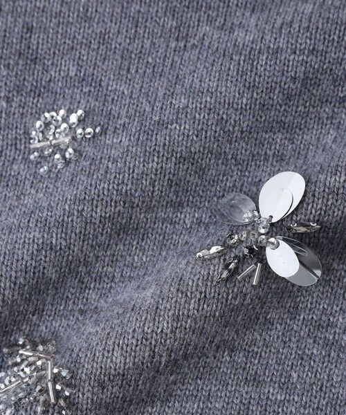 Droite lautreamont / ドロワットロートレアモン カーディガン・ボレロ | ビジュー刺繍カーディガン≪手洗い可能≫ | 詳細27