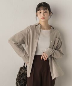 Droite lautreamont / ドロワットロートレアモン シャツ・ブラウス | 【WEB限定】E/Nピーチシャツ≪手洗い可能≫