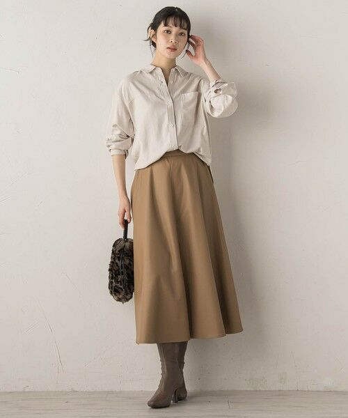 Droite lautreamont / ドロワットロートレアモン シャツ・ブラウス | 【WEB限定】E/Nピーチシャツ≪手洗い可能≫ | 詳細2