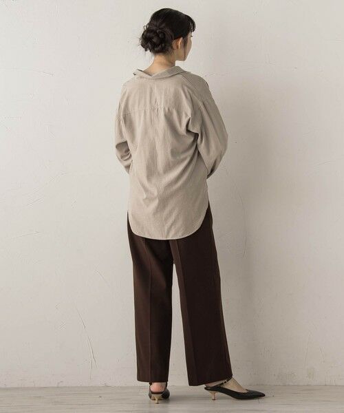 Droite lautreamont / ドロワットロートレアモン シャツ・ブラウス | 【WEB限定】E/Nピーチシャツ≪手洗い可能≫ | 詳細21