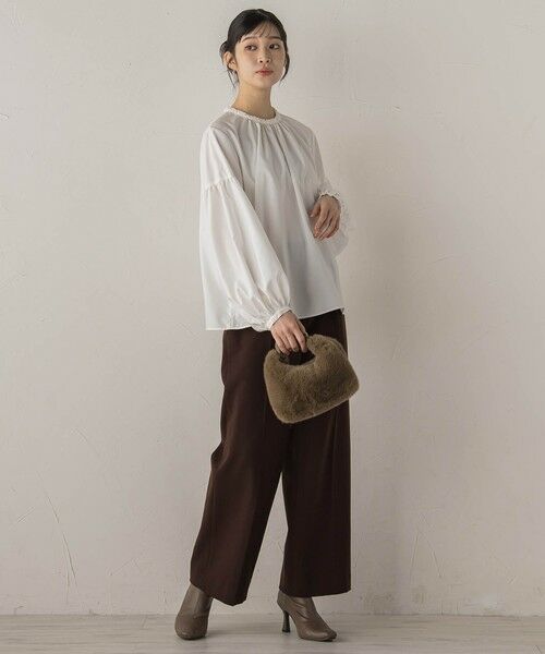 Droite lautreamont / ドロワットロートレアモン シャツ・ブラウス | ブレードブラウス≪洗濯機で洗える≫ | 詳細1