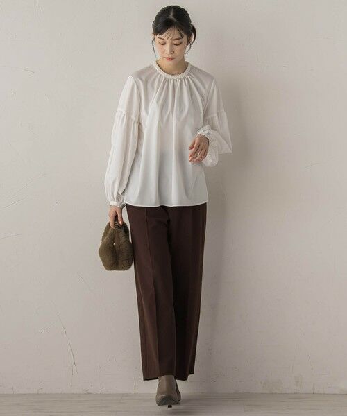 Droite lautreamont / ドロワットロートレアモン シャツ・ブラウス | ブレードブラウス≪洗濯機で洗える≫ | 詳細2