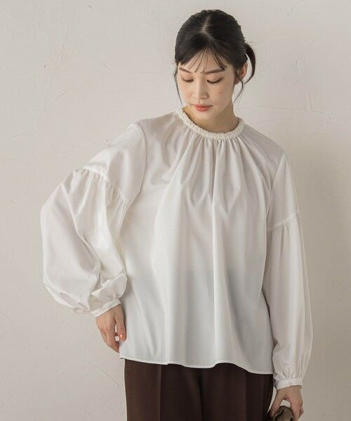 Droite lautreamont / ドロワットロートレアモン シャツ・ブラウス | ブレードブラウス≪洗濯機で洗える≫ | 詳細6