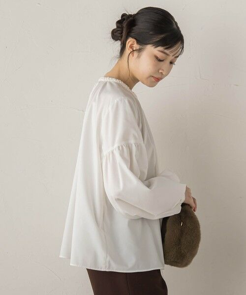 Droite lautreamont / ドロワットロートレアモン シャツ・ブラウス | ブレードブラウス≪洗濯機で洗える≫ | 詳細7