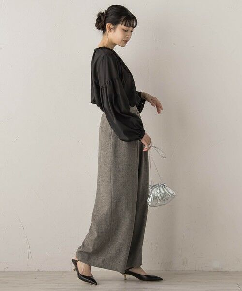 Droite lautreamont / ドロワットロートレアモン シャツ・ブラウス | ブレードブラウス≪洗濯機で洗える≫ | 詳細17