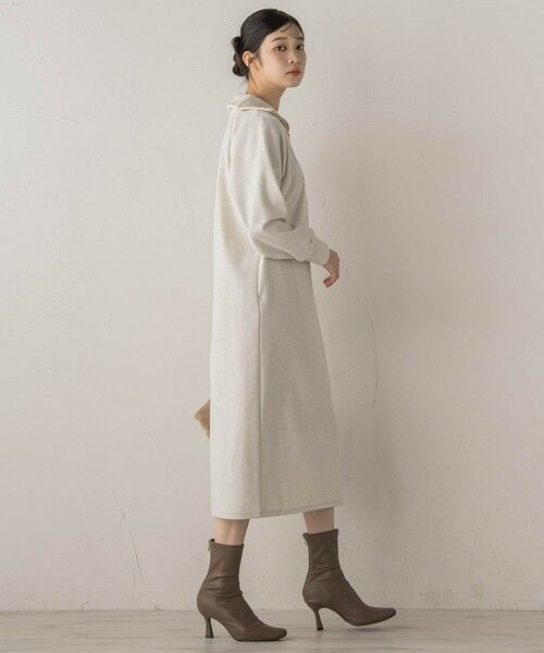Droite lautreamont / ドロワットロートレアモン ロング・マキシ丈ワンピース | 【WEB限定】圧縮起毛ステンニットワンピース≪手洗い可能≫ | 詳細5