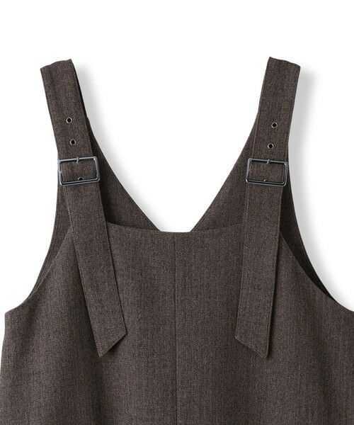 Droite lautreamont / ドロワットロートレアモン ロング・マキシ丈ワンピース | ミックスツイードジャンスカ | 詳細7