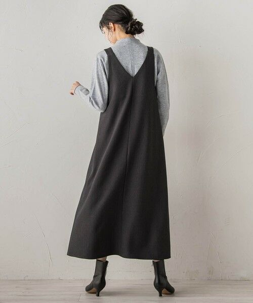 Droite lautreamont / ドロワットロートレアモン ロング・マキシ丈ワンピース | ミックスツイードジャンスカ | 詳細22