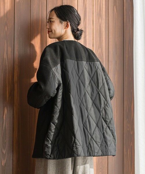 Droite lautreamont / ドロワットロートレアモン ダッフルコート | メランジブランケットコート | 詳細7