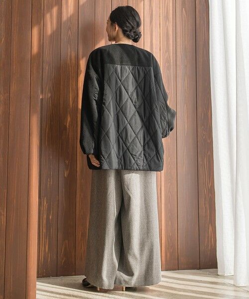 Droite lautreamont / ドロワットロートレアモン ダッフルコート | メランジブランケットコート | 詳細2