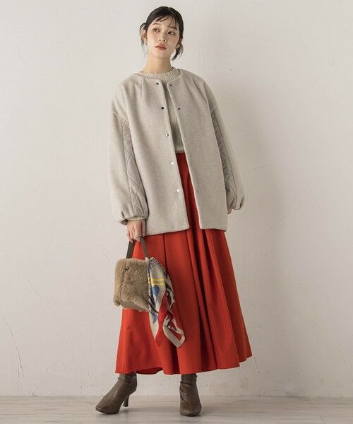 Droite lautreamont / ドロワットロートレアモン ダッフルコート | メランジブランケットコート | 詳細19