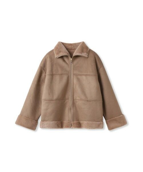 Droite lautreamont / ドロワットロートレアモン ダッフルコート | 【WEB限定】フェイクムートンファーコート | 詳細13