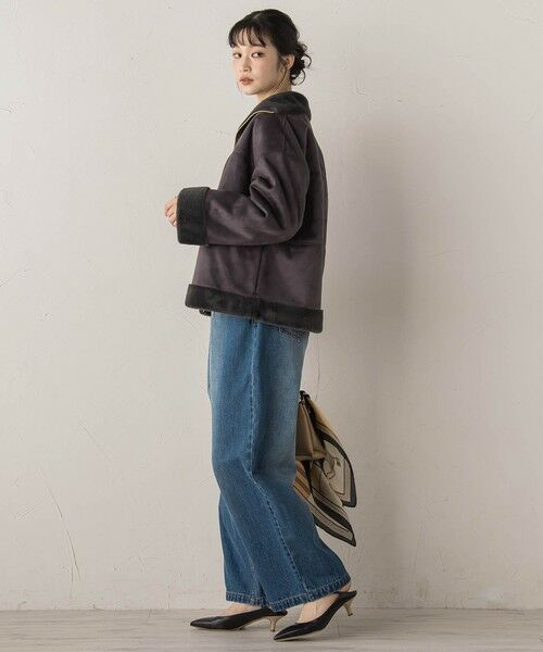 Droite lautreamont / ドロワットロートレアモン ダッフルコート | 【WEB限定】フェイクムートンファーコート | 詳細22